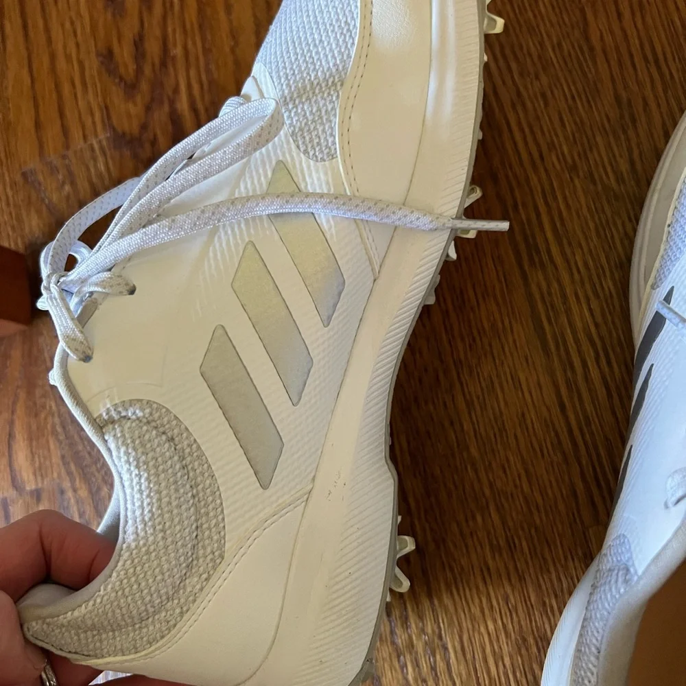 Adidas GOLF shoes. Very gentle wear. Excellent condition. White and silver - Picture 6 of 6